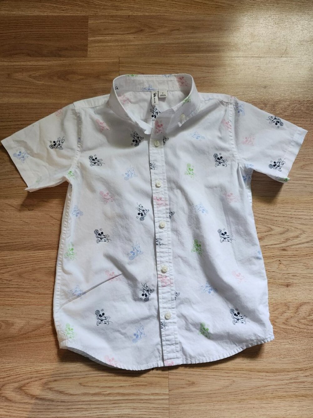 JANIE & JACK Disney Mickey Mouse tennis icon shirt